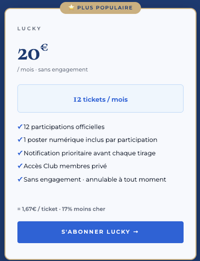Abonnement-Lucky